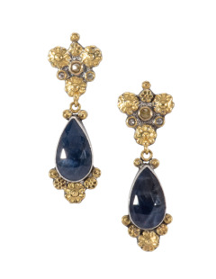 Sapphire Chambord Earrings