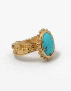 Vaquera Turquoise Ring